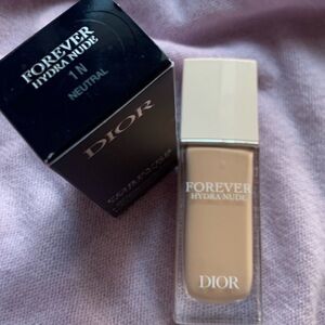 NIB Dior Forever Hydra Nude Foundation Shade 1 Neutral